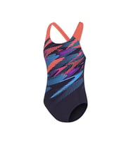Speedo Digi Plmt Spbk Jf Blue Kız Çocuk Mayosu 8-00262518192 Mavi
