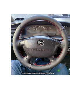 Opel Vectra B Kasa Araca Uyumlu Direksiyon Kılıfı (Soft Nokta Bentley)
