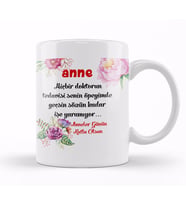 Anneler Günü Annelere Hediye 049 Kupa Bardak Porselen
