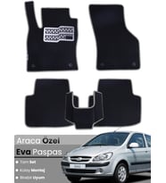 HYUNDAİ GETZ (2002-2011) Uyumlu EVA Paspas Tam Set–Araca Özel,Kolay Montaj,Su Geçirmez