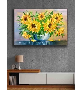 Koç stüdyo Modern tasarım kanvas tablo 50x70 (Çok Renkli)