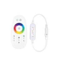 Dokunmatik uzaktan kumanda LED RGB kontrol cihazı DC 5-24V karartma dinamik modu
