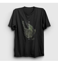 Presmono Unisex Siyah Wings Alice In Chains T-Shirt 8301tt