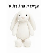 KİŞİYE ÖZEL BASKILI PELUŞ TAVŞAN UYKU ARKADAŞI sevimli dost