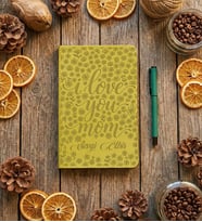 Kişiye Özel Anneye Hediye Defter Anneler Günü Hediyesi (Yeşil)