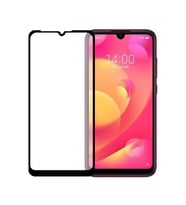 Xiaomi Mi Play Ekran Koruyucu Full Tam Kaplayan Kavisli Tempered Cam (Siyah)