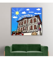 Safranbolu Tasarımlı Kanvas Tablo