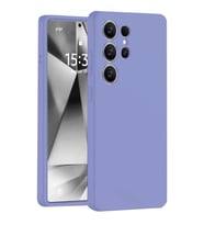 Durukar® Samsung Galaxy S25 Ultra Kılıf Nano içi Kadife Silikon - Lila