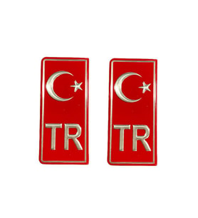 Tr plaka sticker / YACIY01 (Karışık)