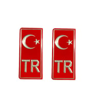 Tr plaka sticker / YACIY01 (Karışık)