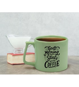 BK Gift Pastel Yeşil Middle Kupa Bardak, Arkadaşa Hediye, Ev Hediyesi, Doğum Günü Hediyesi, Ofis Hediyesi-3