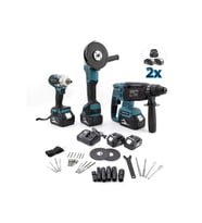 Branzeg 3'lü Set 36v Şarjlı Spral 36v Şarjlı Hilti 36v Bijon Sökme Torklu Vidalama