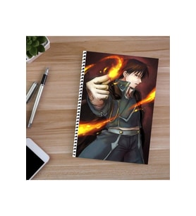 Roy Mustang Fullmetal Alchemist Anime Defter