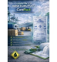 Contpack Askılı Nem Alıcı Rutubet Engelleyici Konteyner Kurutucu Terleme Önleyici 5 Adet 1900 Gr