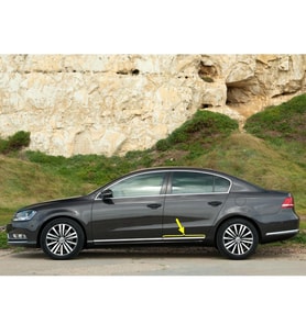 VW Passat B7 2011-2014 Sol Arka Kapı Alt Krom Çıtası 3AA854949A