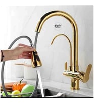 Gold Arıtmalı Spiralli Eviye Bataryası