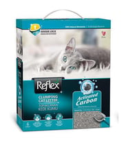 Reflex Aktif Karbonlu Süper Hızlı Topaklanan Kedi Kumu 6lt TURKUAZ