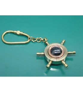 Pirinç Pusula Anahtarlık 2355f