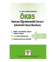 ÖKBS Uzman Öğretmenlik Sınavı Çözümlü Soru Bankası/