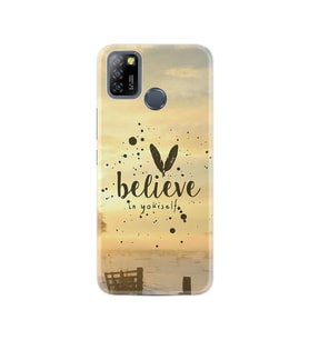 Infınıx Smart 5 Kılıf Desenli Silikon Kılıf Belive In Yourself 1316