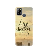 Infınıx Smart 5 Kılıf Desenli Silikon Kılıf Belive In Yourself 1316