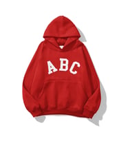 Trendiz Unisex A B C  Sweatshirt Kırmızı