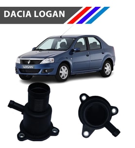 Otozet -Dacia Logan 1.4-1.6 Benzinli Termostat Kapağı Yan Sanayi 2004 - 2010 7700101179