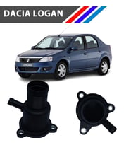 Otozet -Dacia Logan 1.4-1.6 Benzinli Termostat Kapağı Yan Sanayi 2004 - 2010 7700101179