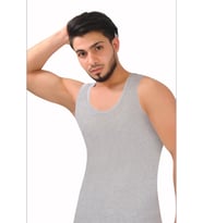Erkek Ribana Klasik Atlet 6'lı paket (Gri)