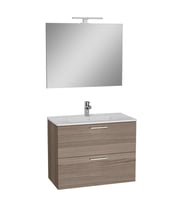 VİTRA Mia Cordoba 80 cm Banyo Dolabı+Ayna+Lavabo+Aplik