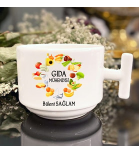 Gıda Mühendislerine Özel T Kulplu Nescafe Fincanı