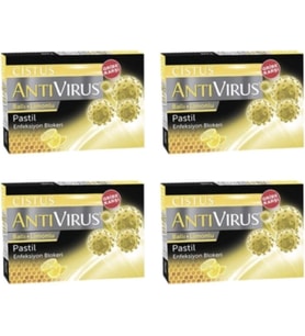 CISTUS Antivirus Pastil Ballı Limonlu 4 Adet P00423
