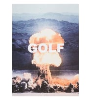 Golf Nükleer Bomba Tyler Yaratıcısı Tablo Ahşap Poster Dekoratif