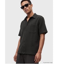 LCW Vision Antrasit Regular Fit Erkek Dokulu Gömlek