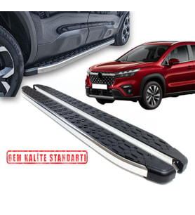 SX-4 S CROSS 2014 2015 2016 2017 2018 2019 2020 2021 ARACA ÖZEL BLACKLİNE YAN BASAMAK