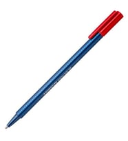 STAEDTLER 437 XB-2 TRIPLUS ÜÇGEN TÜKENMEZ KALEM XB UÇ KIRMIZI