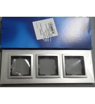 MONO STYLE Aluminium SILVER Gümüş Üçlü Çerçeve 107-800000-162 (Metal)