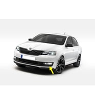 Skoda Rapid 2017-2020 Ön Sol Sis Farı Çerçevesi Kromsuz 5JA807681A