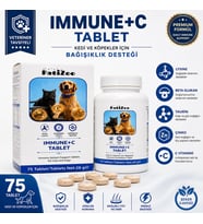 Ekstra Immune +C Kedi Ve Köpek Için Bağışıklık Sistemini Destekleyen Tablet