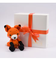 HelloBox Amigurumi Yaramaz Tilki  Bebek Hediyesi