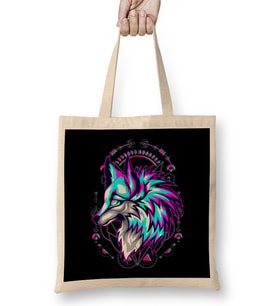Wolf Lover Bez Çanta Uzun Saplı