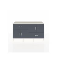 Hyperion Konsol 3 Raflı 2 Çekmeceli 4 Kapaklı 176x44x99 Aytaşı-Antrasit