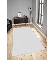 Dijital Baskılı Yıkanabilir Kaymaz Modern Renkli Salon Halısı Mutfak Halısı Yolluk ND-HY-1141 (Gri)