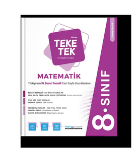 Pruva Yayınları 8. Sınıf Matematik Teke Tek 