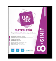 Pruva Yayınları 8. Sınıf Matematik Teke Tek 