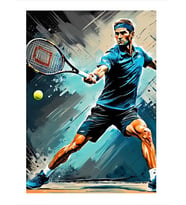 Tenis Temalı Model Mdf tablo