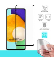 Microsonic Samsung Galaxy A32 4G Seramik Matte Flexible Ekran Koruyucu Siyah