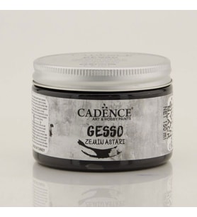 Cadence Gesso Zemin Astarı 150 ml. Siyah