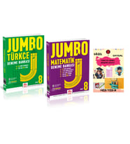 MODEL EĞİTİM YAYINLARI 8. Sınıf Jumbo Türkçe Matematik Deneme Bankası