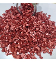 Tahtakale Toptancı Dekoratif 4-8 MM Arlığında Gerçek Cam Kırığı (1 KG) Kırmızı